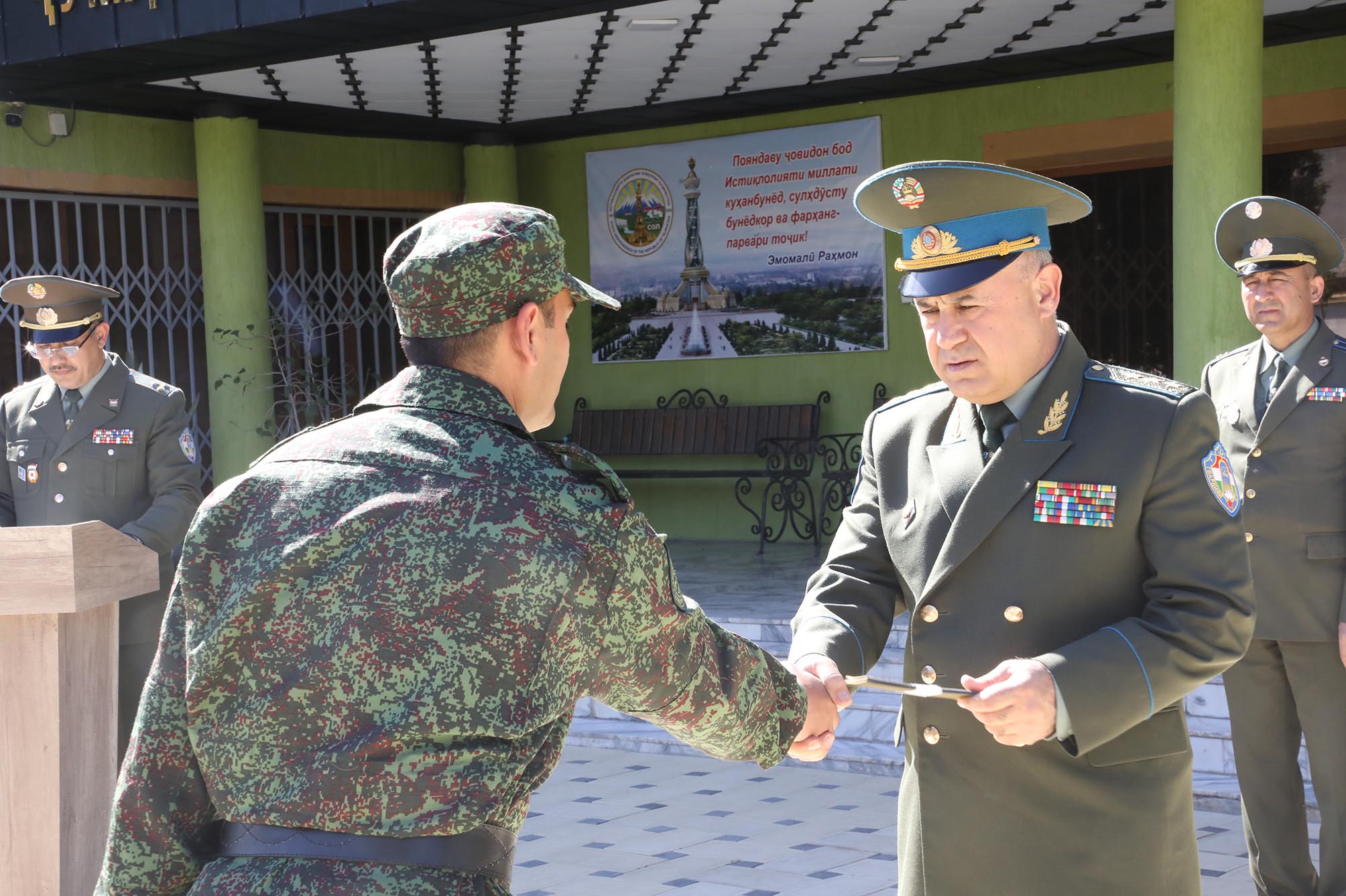 Курсантон ба вазифаҳои хизматӣ шурӯъ карданд